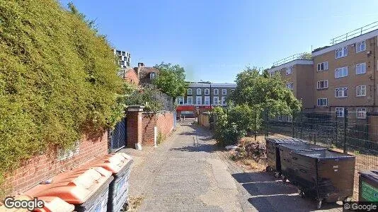 Lagerlokaler til leje i London E8 - Foto fra Google Street View
