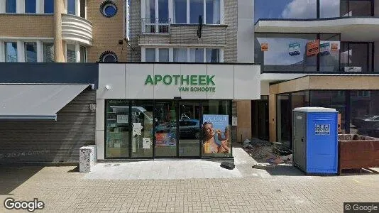 Lokaler til leje i Koksijde - Foto fra Google Street View