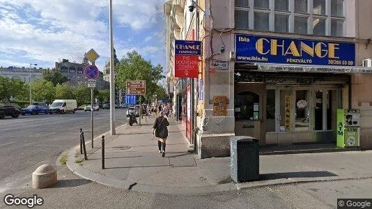 Büros zur Miete i Budapest Terézváros – Foto von Google Street View