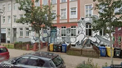 Real estate lands for rent in Rostock - Photo from Google Street View
