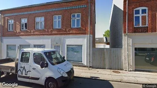 Liikekiinteistöt Myynnissä i Haslev - Kuva Google Street Viewstä
