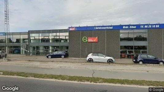 Varastot Vuokrattavana i Åbyhøj - Kuva Google Street Viewstä