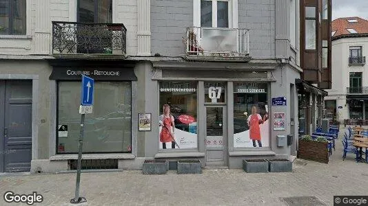 Gewerbeflächen zur Miete i Brüssel Elsene – Foto von Google Street View