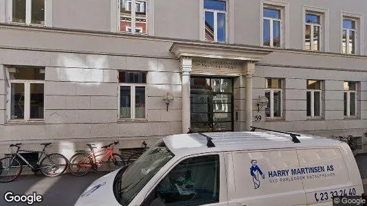 Kontorslokaler för uthyrning i Oslo Frogner – Foto från Google Street View