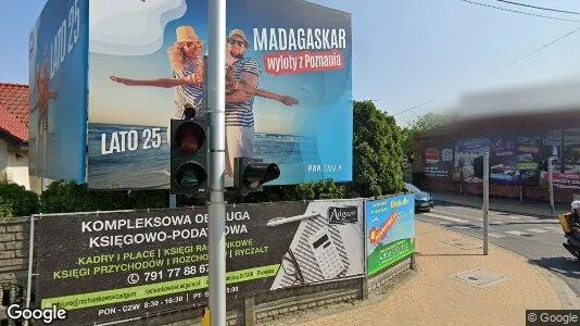 Office spaces for rent i Poznański - Photo from Google Street View