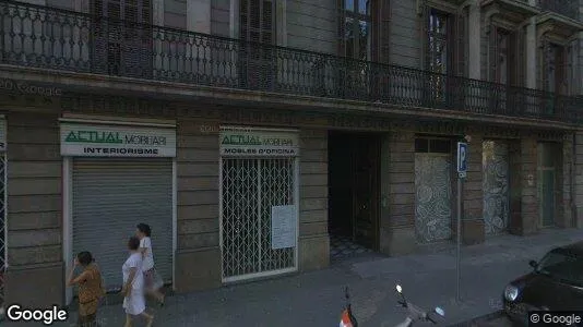 Commercial properties for rent i Barcelona Eixample - Photo from Google Street View