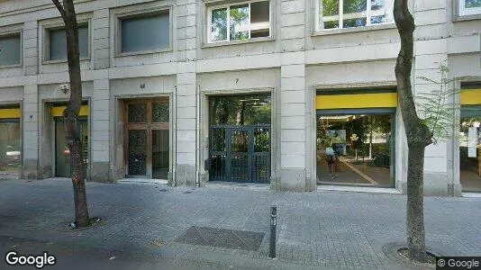 Büros zur Miete i Barcelona Eixample – Foto von Google Street View