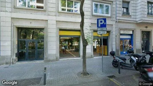 Gewerbeflächen zur Miete i Barcelona Eixample – Foto von Google Street View