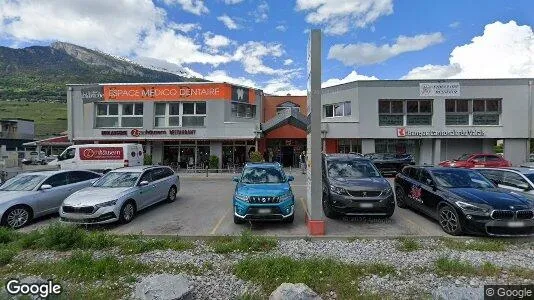 Kontorer til leie i Conthey – Bilde fra Google Street View