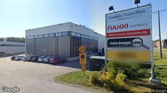 Varastot Vuokrattavana i Espoo - Kuva Google Street Viewstä
