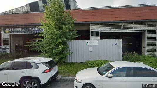 Verkstedhaller til leie i Espoo – Bilde fra Google Street View