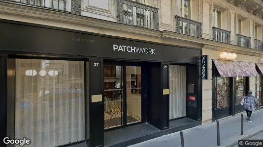 Kontorhoteller til leje i Paris 2ème arrondissement - Bourse - Foto fra Google Street View