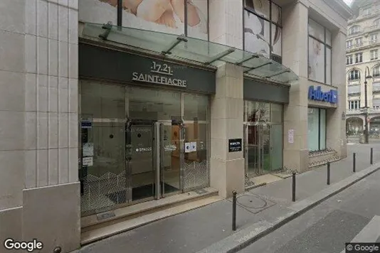 Coworking spaces for rent i Paris 2ème arrondissement - Bourse - Photo from Google Street View