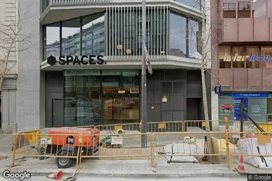 Kontorhoteller til leie i Barcelona Sarrià-St. Gervasi – Bilde fra Google Street View
