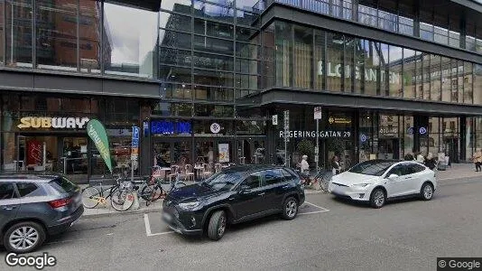 Büros zur Miete i Stockholm City – Foto von Google Street View