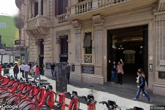 Kontorhoteller til leje i Barcelona Eixample - Foto fra Google Street View