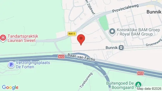 Gewerbeflächen zur Miete i Bunnik – Foto von Google Street View