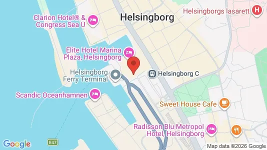 Kontorlokaler til leje i Helsingborg - Foto fra Google Street View