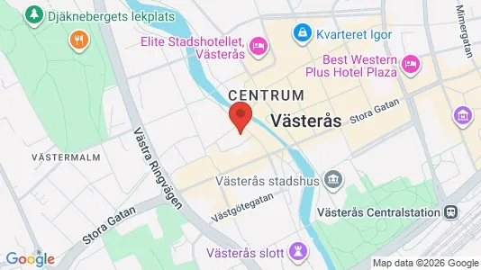 Kontorlokaler til leje i Västerås - Foto fra Google Street View