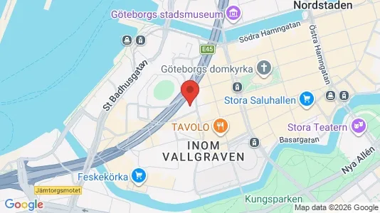 Kontorlokaler til leje i Gøteborg Centrum - Foto fra Google Street View