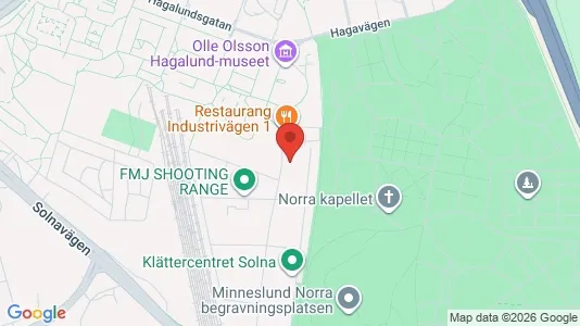 Kontorlokaler til leje i Solna - Foto fra Google Street View