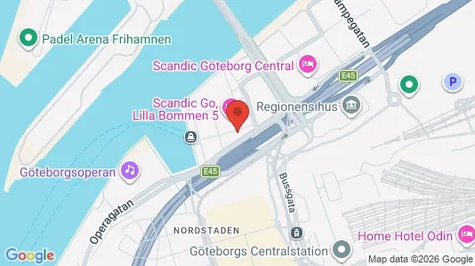 Kontorlokaler til leje i Gøteborg Centrum - Foto fra Google Street View