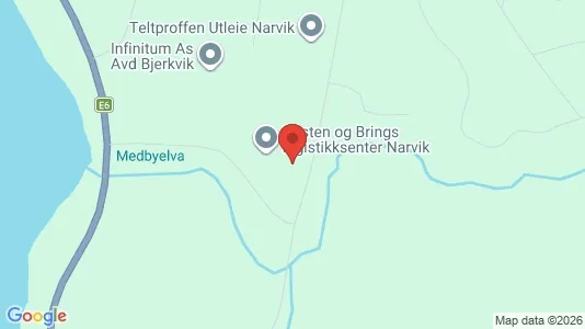 Liikekiinteistöt Vuokrattavana i Narvik - Kuva Google Street Viewstä