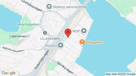 Kontorlokaler til leje i Södermalm - Foto fra Google Street View