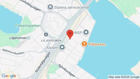 Kontorlokaler til leje i Södermalm - Foto fra Google Street View