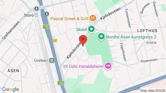 Büros zur Miete i Oslo Nordre Aker - kort over placeringen