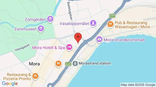 Toimistotilat Vuokrattavana i Mora - Kuva Google Street Viewstä