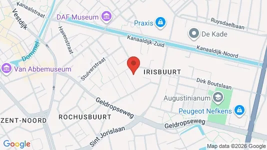 Commercial properties for rent i Eindhoven - kort over placeringen