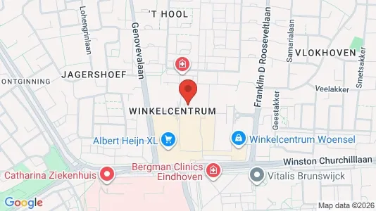 Gewerbeflächen zur Miete i Eindhoven - kort over placeringen