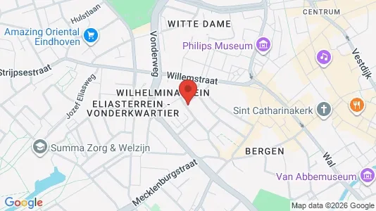Commercial properties for rent i Eindhoven - kort over placeringen