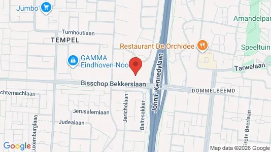 Toimistotilat Vuokrattavana i Eindhoven - kort over placeringen