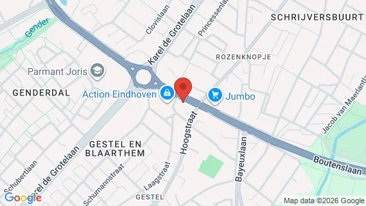 Kantorruimte te huur i Eindhoven - kort over placeringen