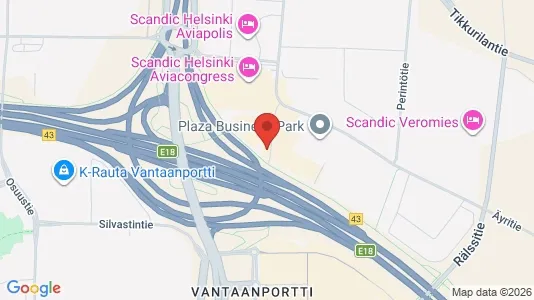 Büros zur Miete i Vantaa – Foto von Google Street View