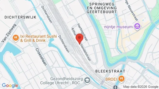 Office spaces for rent i Utrecht Binnenstad - kort over placeringen