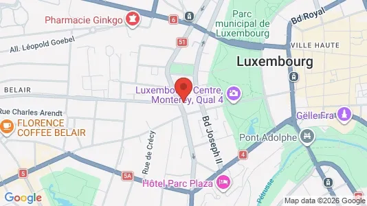 Büros zur Miete i Luxemburg – Foto von Google Street View