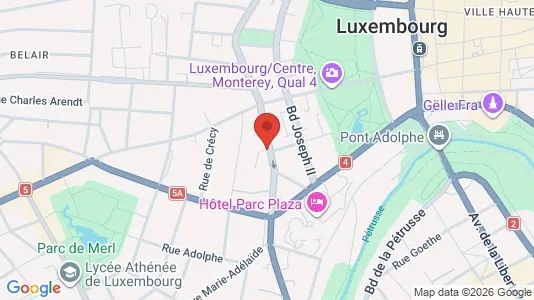 Büros zur Miete i Luxemburg – Foto von Google Street View