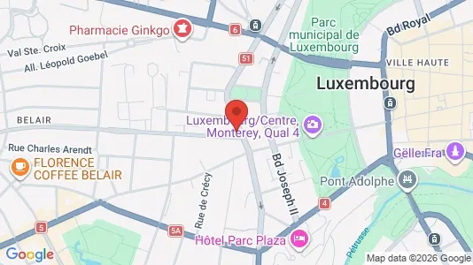 Büros zur Miete i Luxemburg – Foto von Google Street View