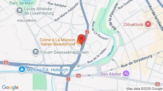 Kontorlokaler til leje i Luxembourg - Foto fra Google Street View