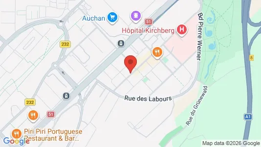 Büros zur Miete i Luxemburg – Foto von Google Street View
