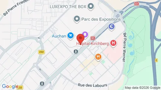 Büros zur Miete i Luxemburg – Foto von Google Street View