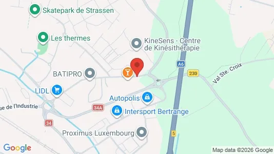 Büros zur Miete i Bertrange – Foto von Google Street View