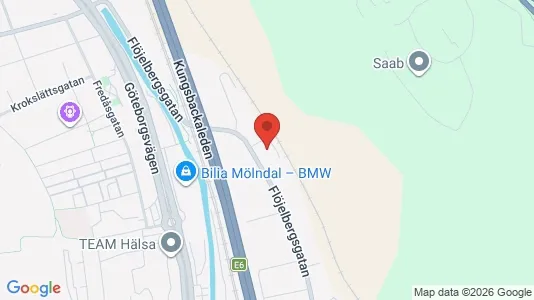 Lagerlokaler til leje i Mölndal - Foto fra Google Street View