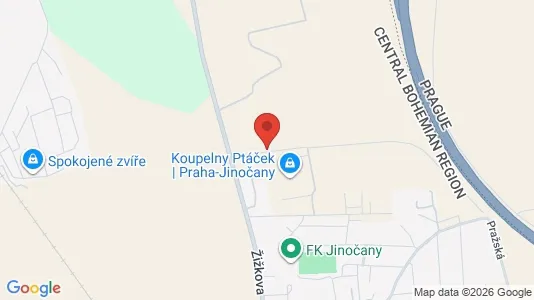 Lager zur Miete i Praha-západ – Foto von Google Street View