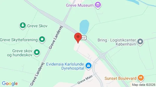 Kantorruimte te huur i Greve - Foto uit Google Street View