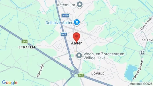 Liikekiinteistöt Vuokrattavana i Aalter - Kuva Google Street Viewstä