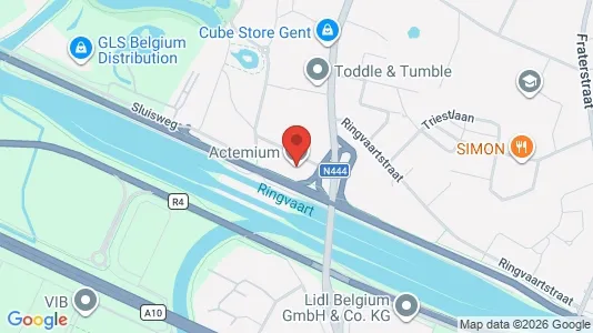 Kontorlokaler til leje i Merelbeke - Foto fra Google Street View